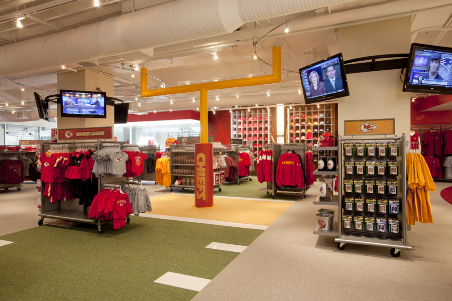 arrowhead stadium team store